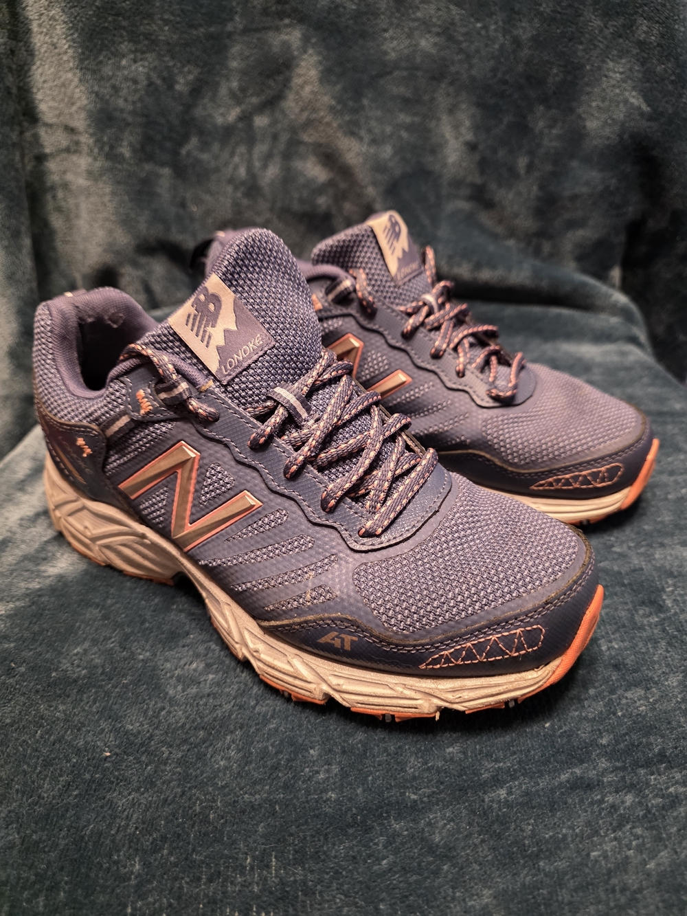 New Balance Women's Blue And Coral Running Shoes